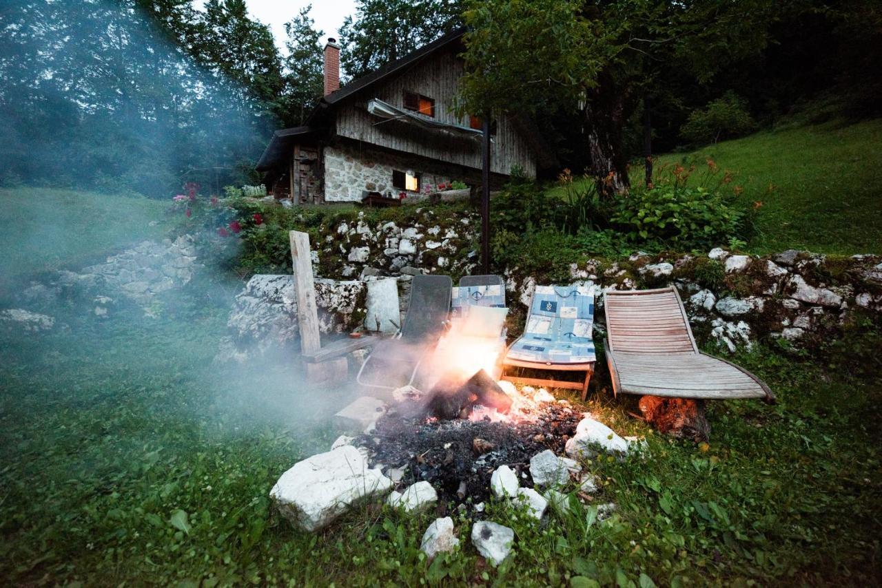 Miha Lodge - Mihcevo Plece Soča Exterior foto